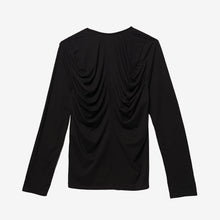 Load image into Gallery viewer, Drape Blade Shirt Black
